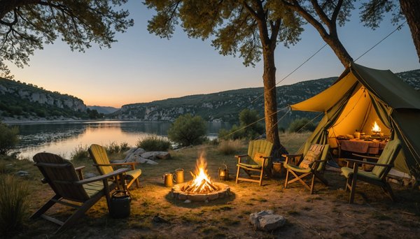 Plongez dans l'expérience unique du camping en ardèche